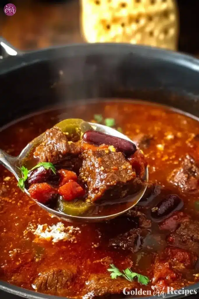 easy Texas Style Beef Chili