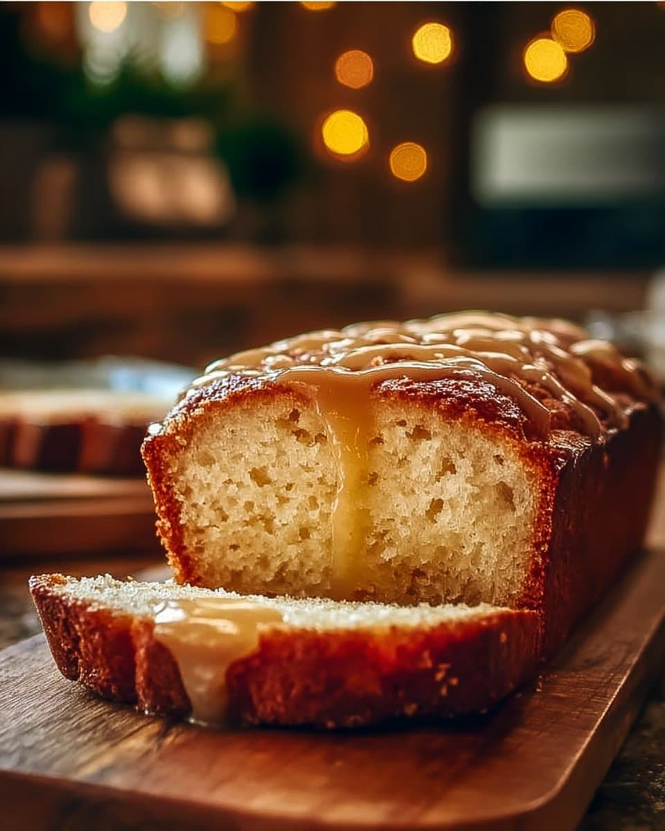 Christmas Eggnog Bread
