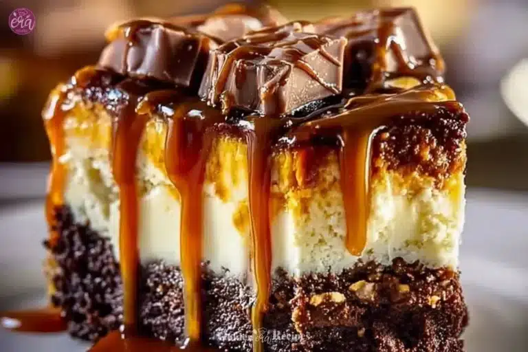 Caramel Brownie Cheesecake for Cozy Layers of Chocolate & Cream 4 Caramel Brownie Cheesecake for Cozy Layers of Chocolate & Cream