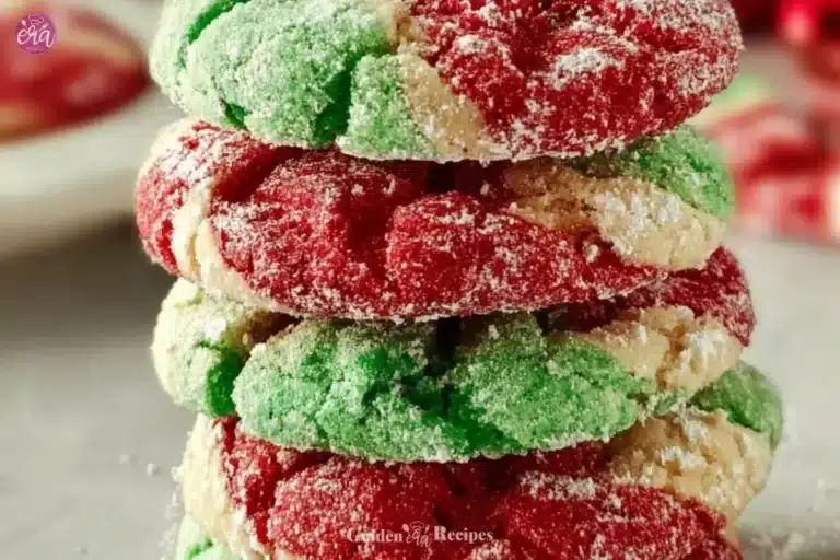 Christmas Crinkle Cookies 6 Christmas Crinkle Cookies