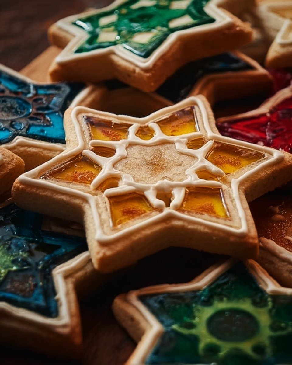 Stained Glass Cookies