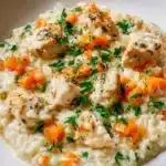 One-Pot Gluten-Free Chicken and Rice dish served in a bowl