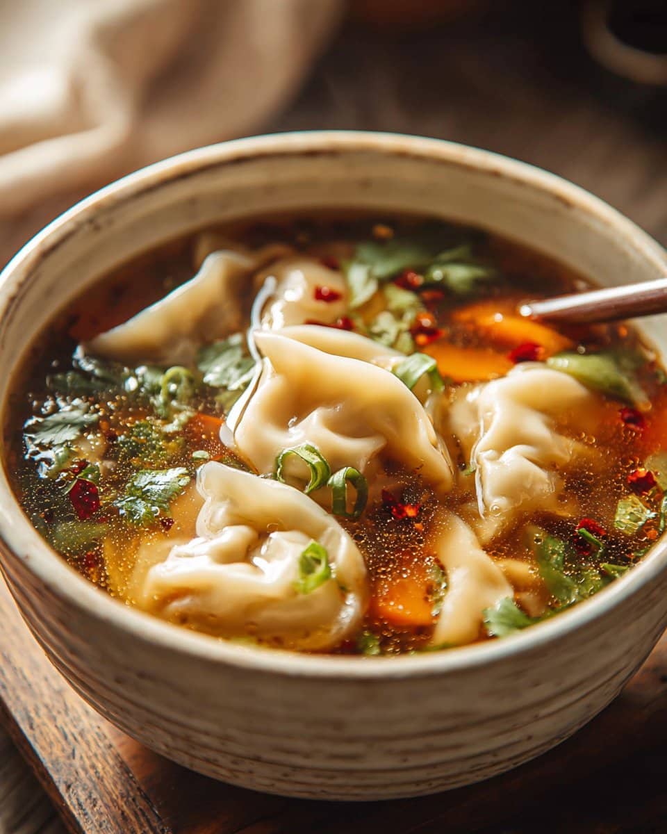 Potsticker Soup: A Comforting Delight