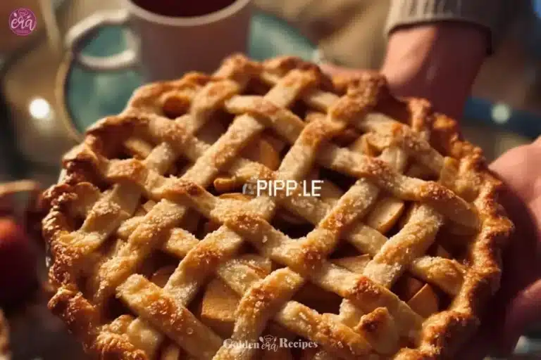 Delicious ultimate apple pie with a golden flaky crust and fresh apple filling