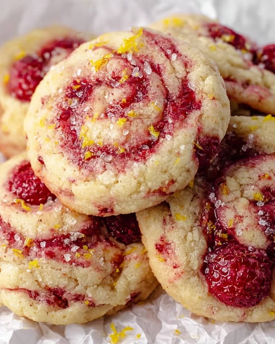 Lemon Raspberry Cookies