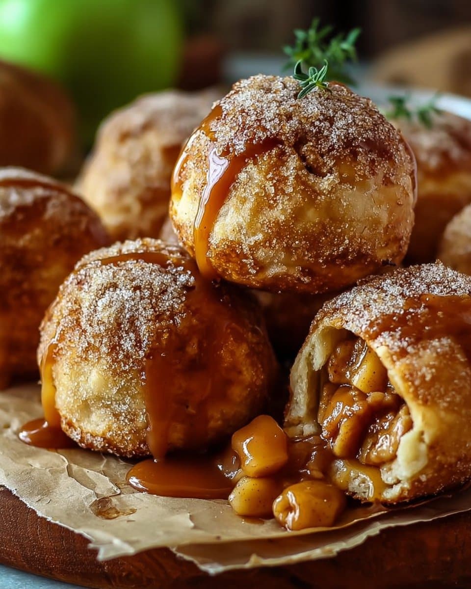 Mouthwatering Caramel Apple Pie Bombs - Alrightwithme