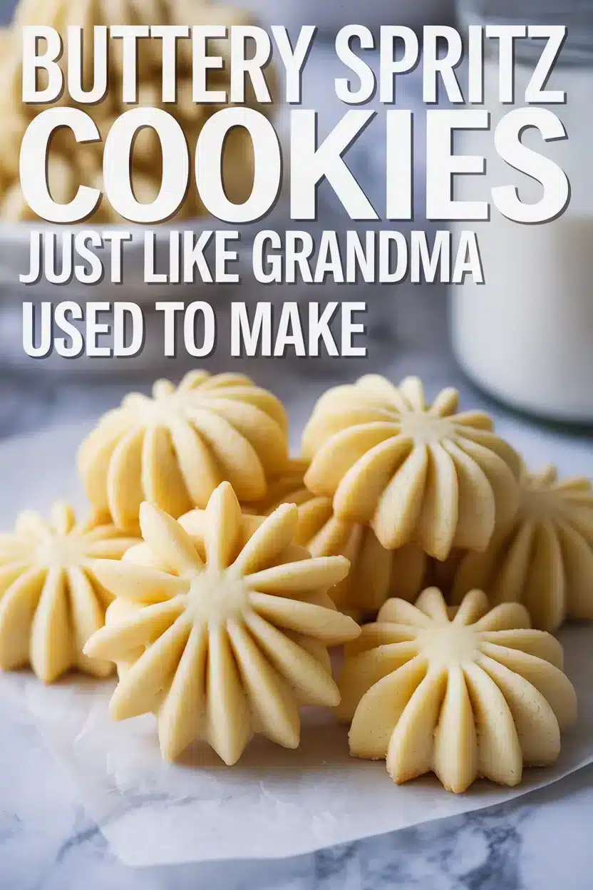 Buttery Spritz Cookies Just Like Grandma Used to Make