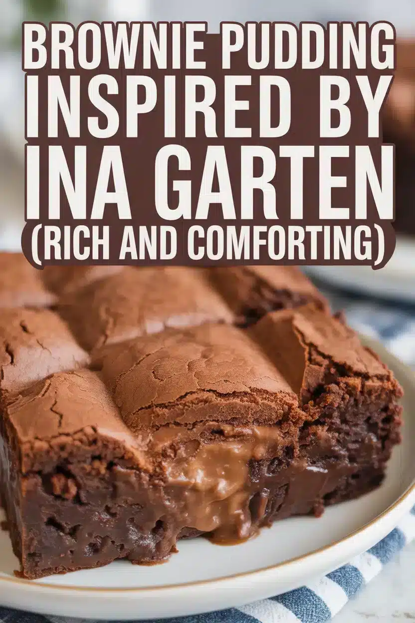 ina garten brownie pudding recipe