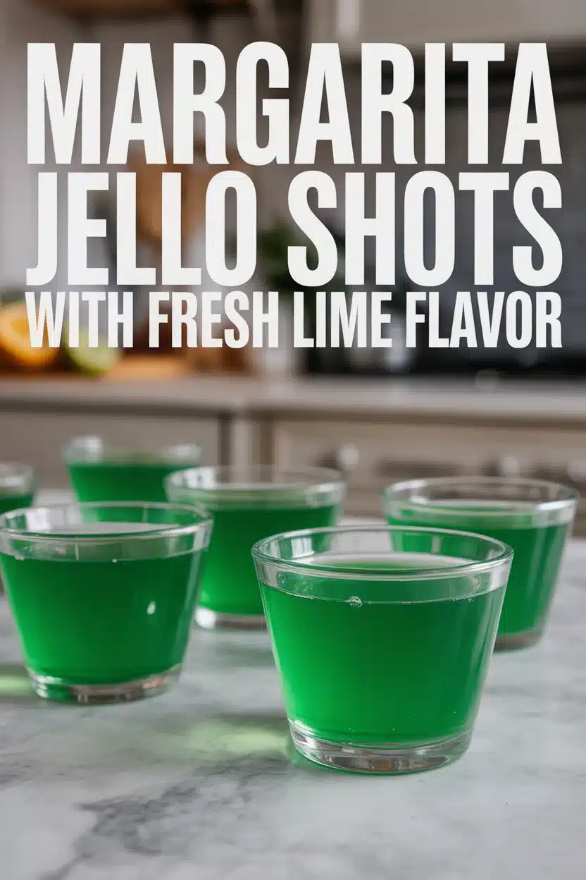 Margarita Jello Shots with Fresh Lime Flavor 5 margarita jello shot recipe