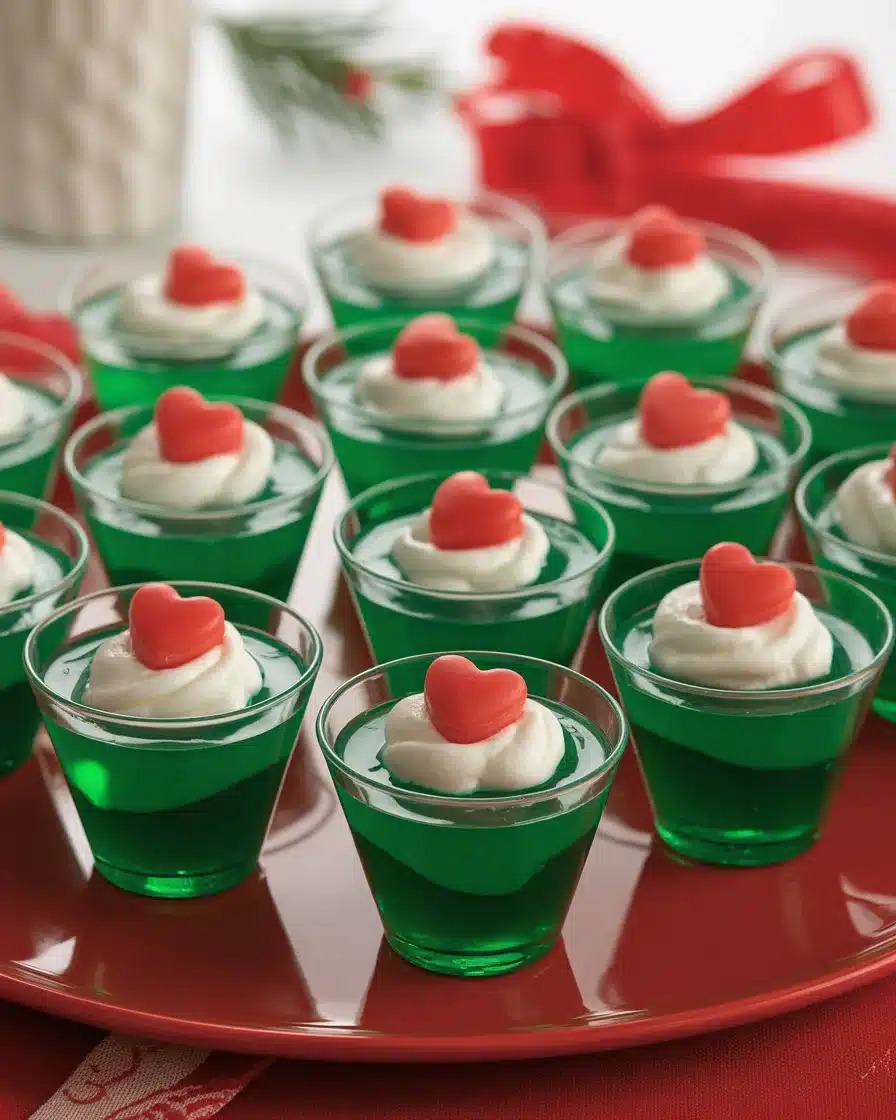 grinch jello shots recipe