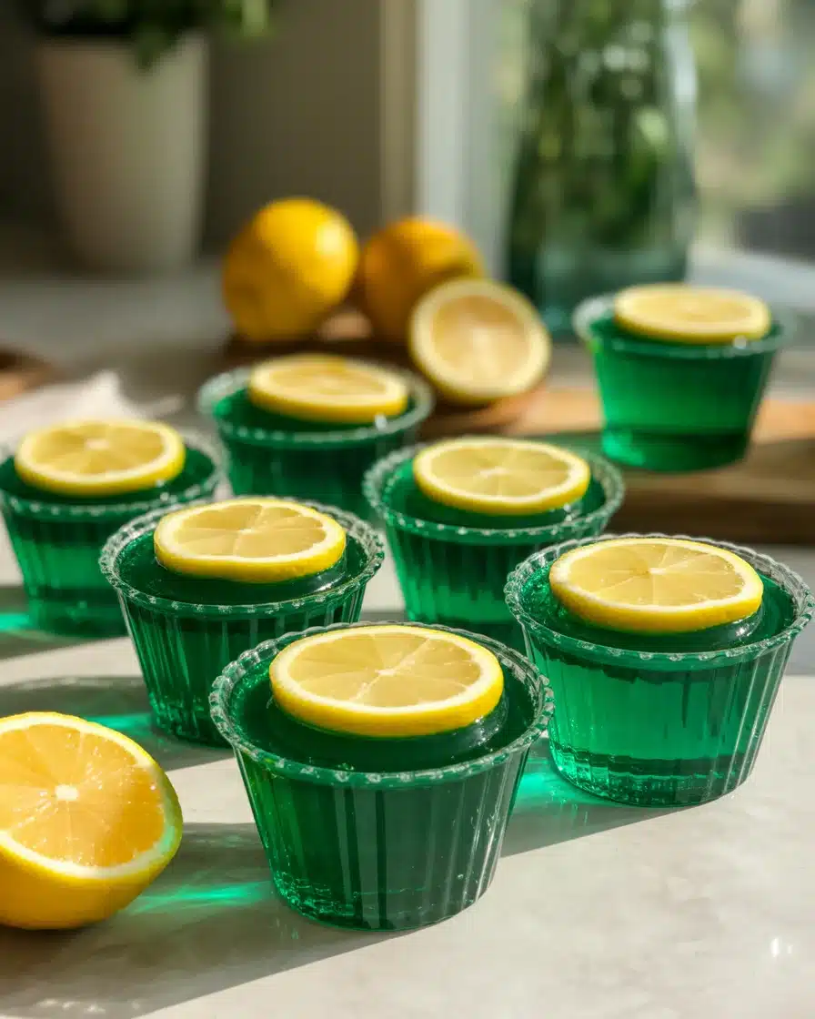 Margarita Jello Shots with Fresh Lime Flavor 2 margarita jello shot recipe