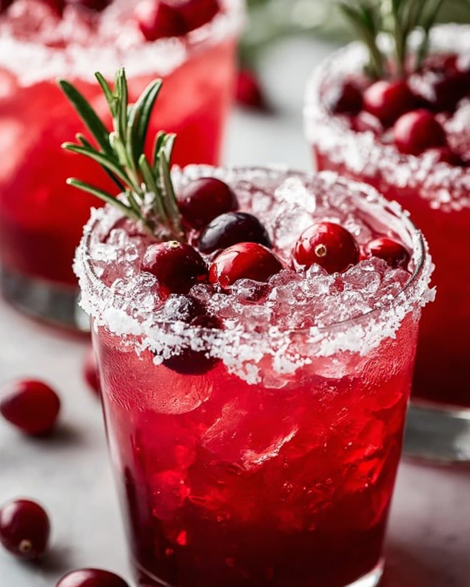 Best Christmas Cranberry Margarita