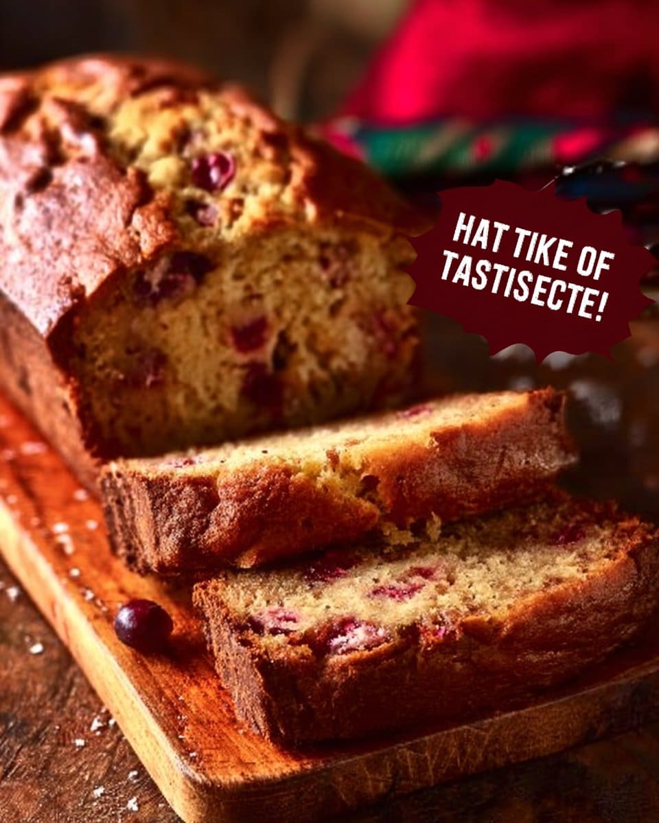 Amazing Cranberry Orange Bread