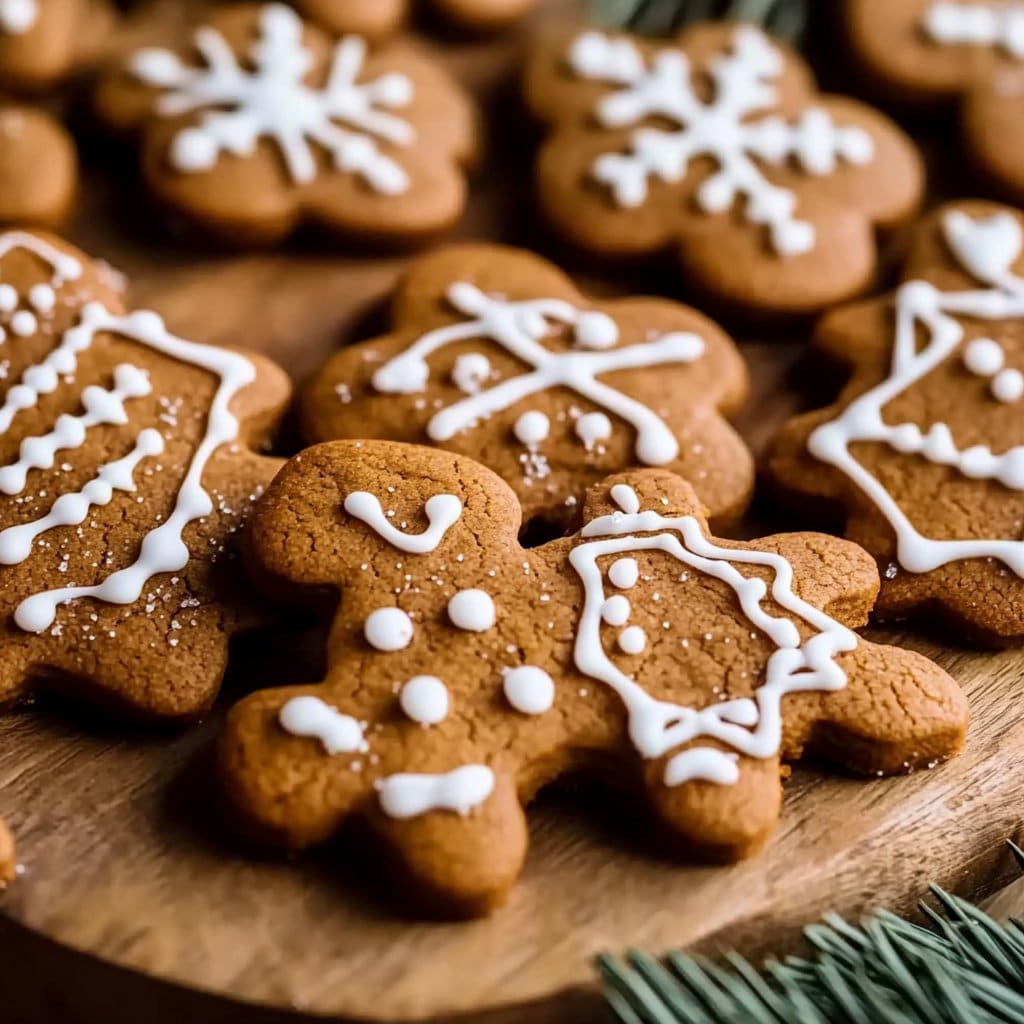 Perfectly Soft and Chewy Gingerbread Cookies (Classic Cut-Out Recipe)
