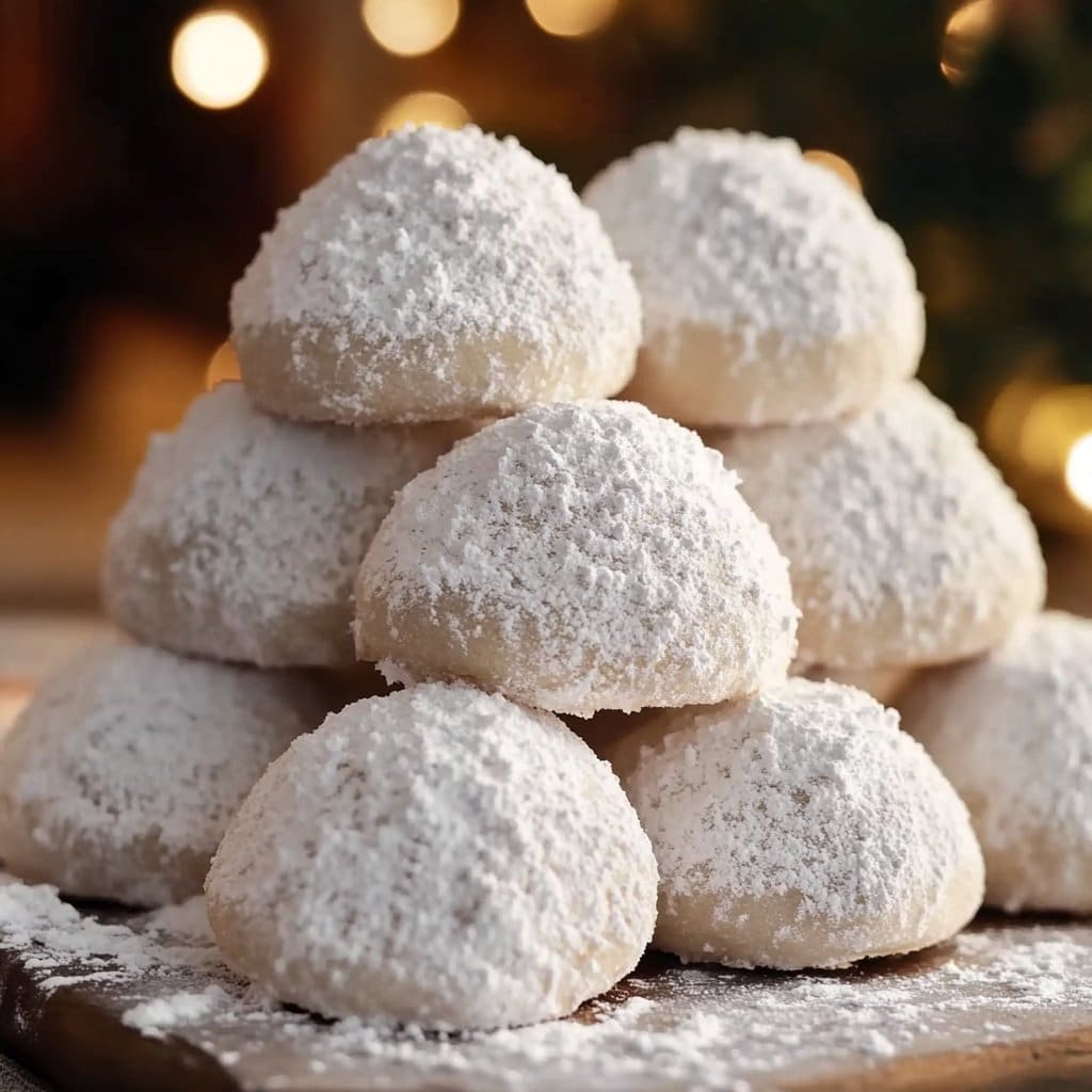 Melt-in-Your-Mouth Buttery Mexican Wedding Cookies Recipe