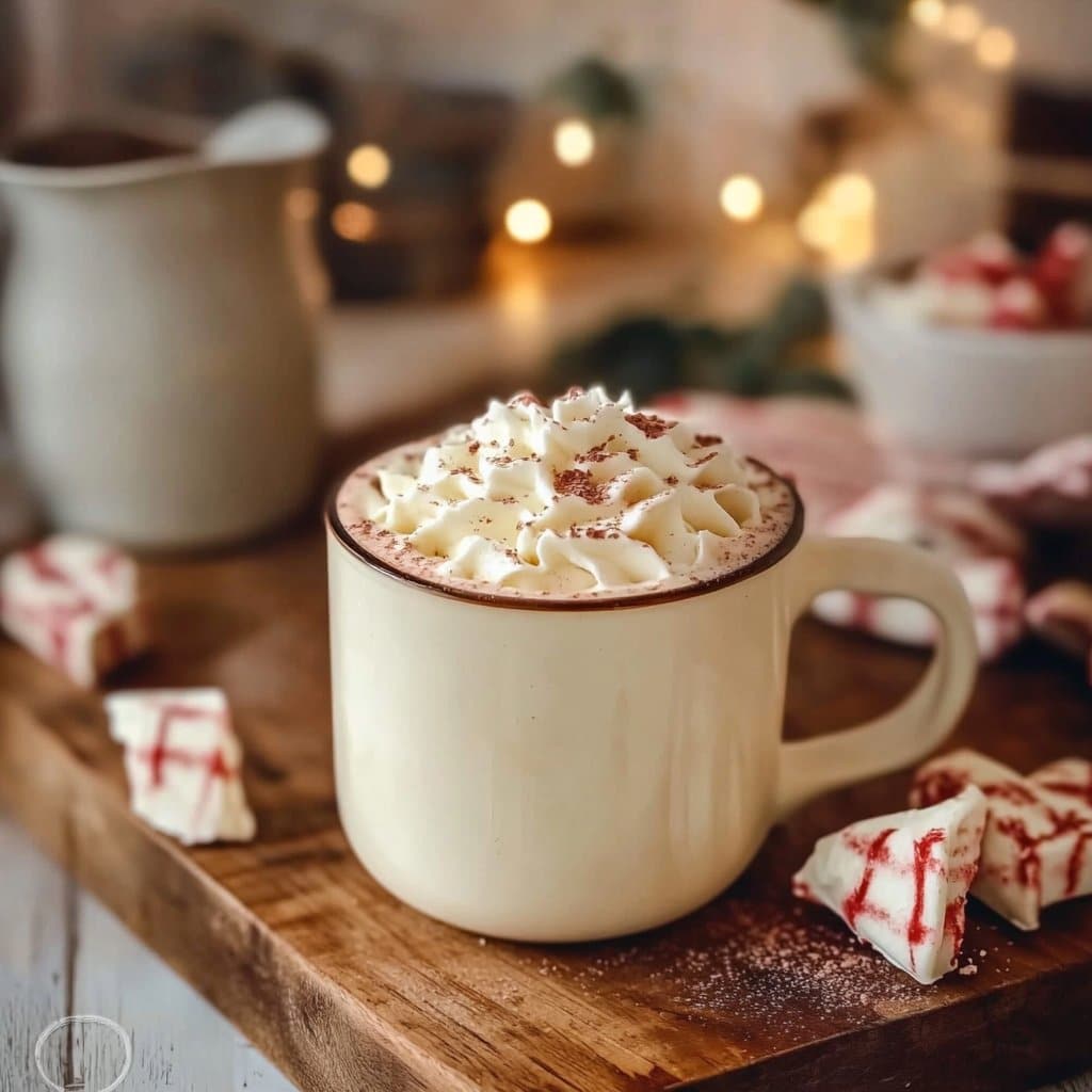 Creamy, Homemade White Hot Chocolate Recipe