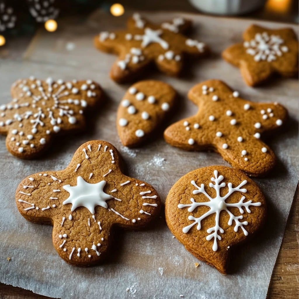 Gingerbread Cookies (Soft, Spiced & Perfect for the Holidays!)