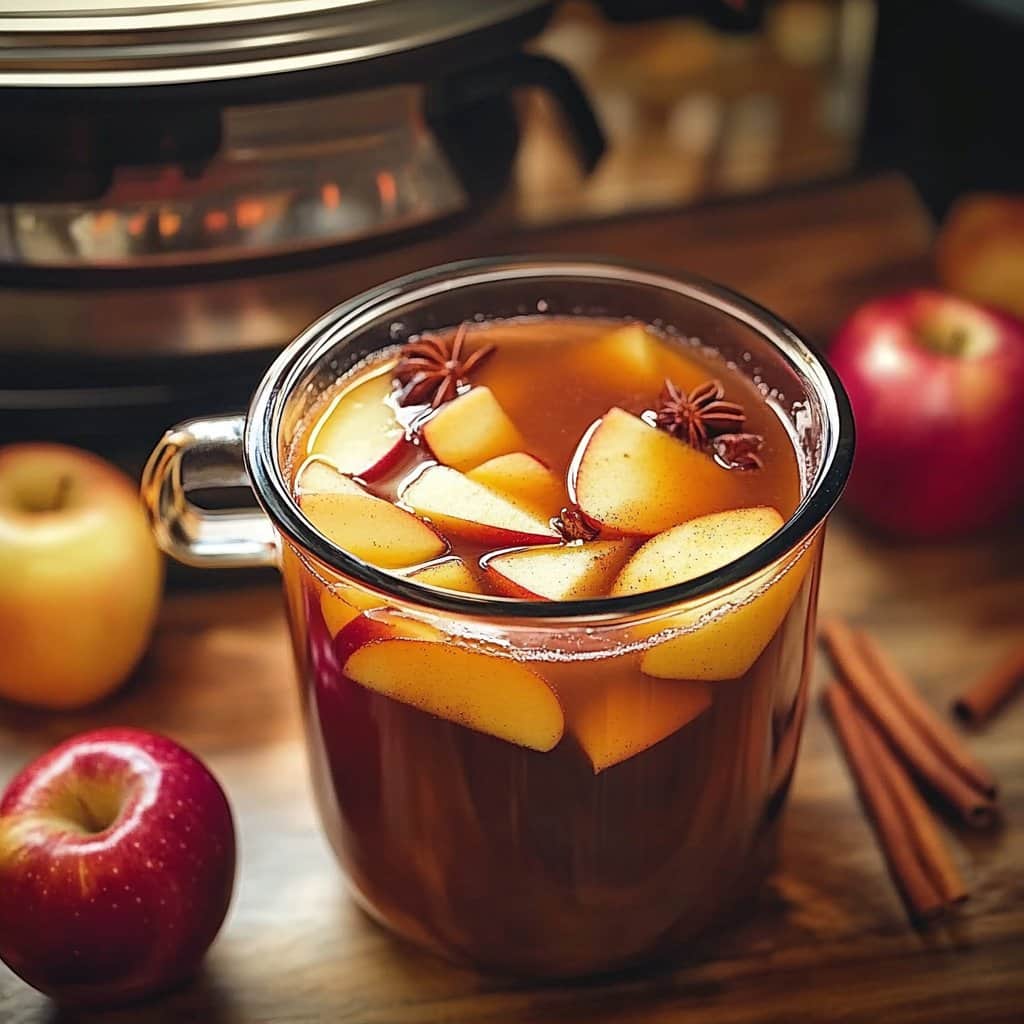 Cinnamon Crockpot Apple Cider