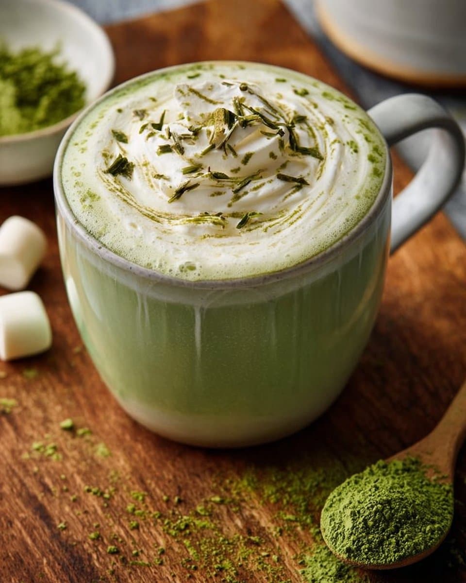 Matcha White Hot Chocolate 2 Matcha White Hot Chocolate