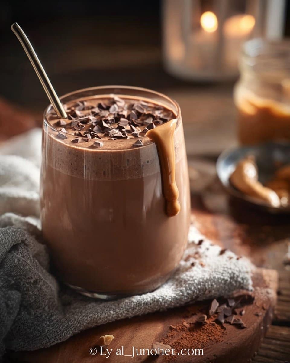 Chocolate Peanut Butter Smoothie