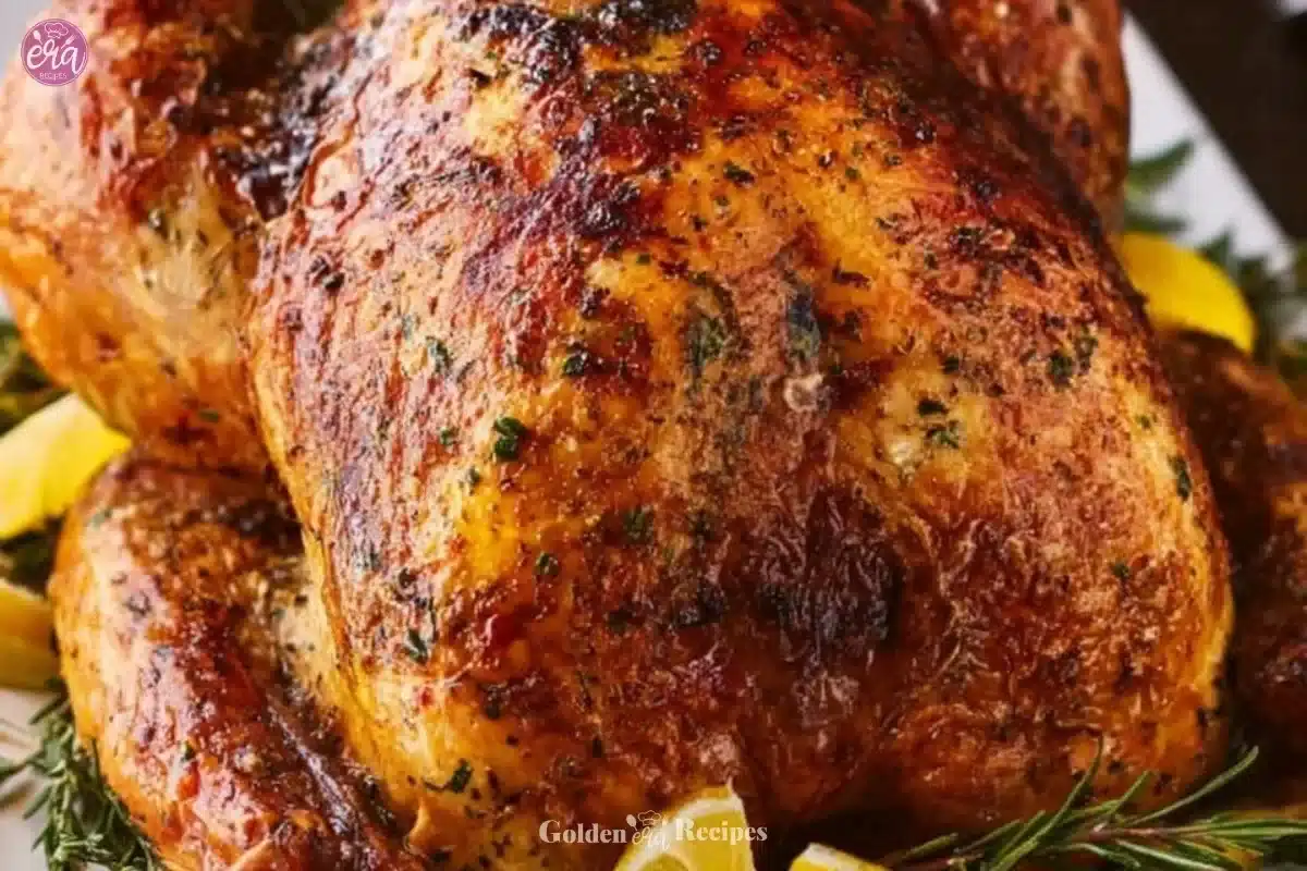 Easy Thanksgiving Turkey recipe with juicy flavor and simple preparation