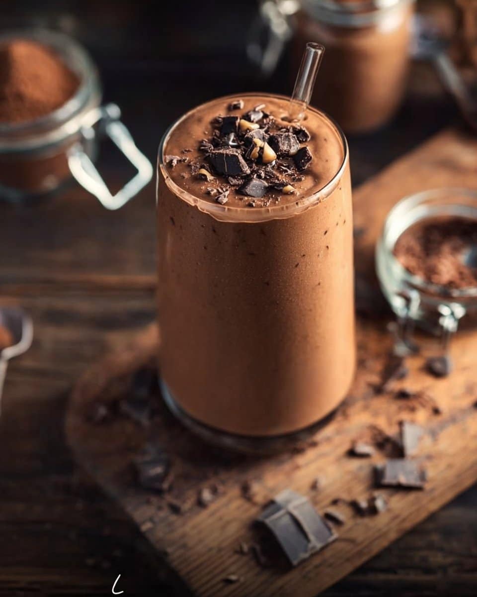 Chocolate Peanut Butter Smoothie
