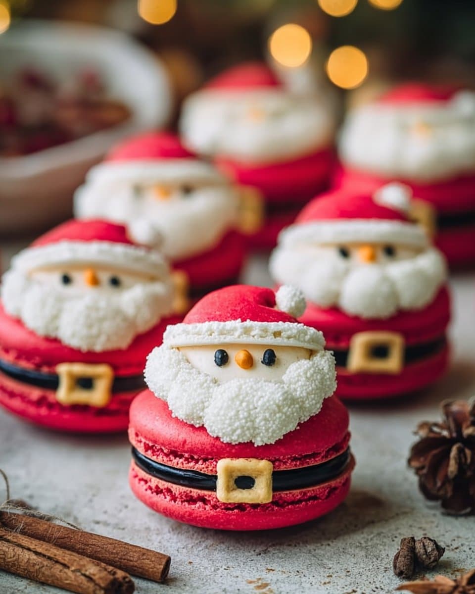 Santa Claus Macarons