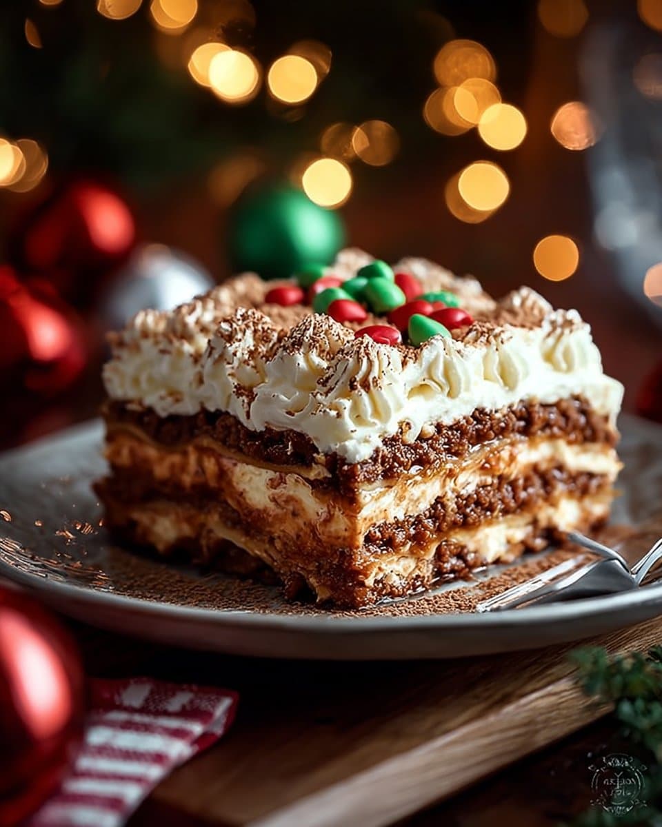 Christmas Dessert Lasagna