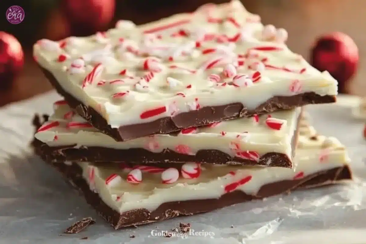Delicious peppermint bark made using Joanna Gaines' famous recipe