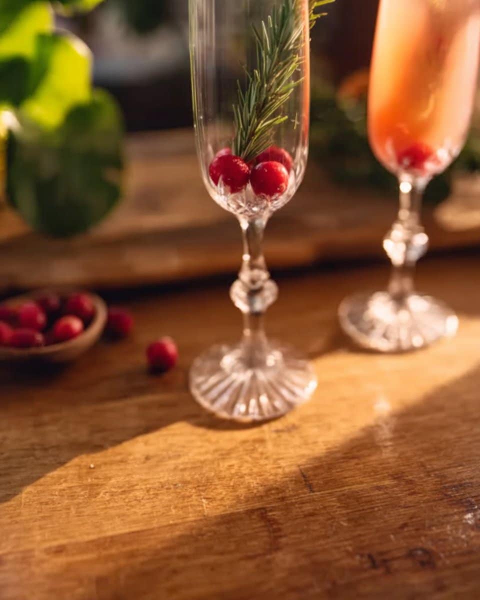 Mistletoe Mimosas