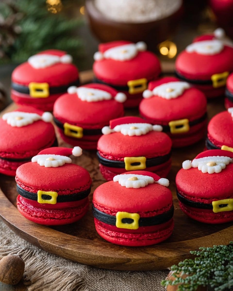 Santa Claus Macarons