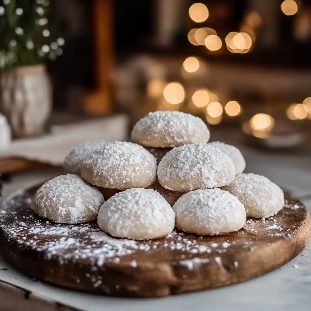 Melt-in-Your-Mouth Buttery Mexican Wedding Cookies Recipe