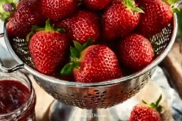 Delicious strawberry honey butter spread on toast