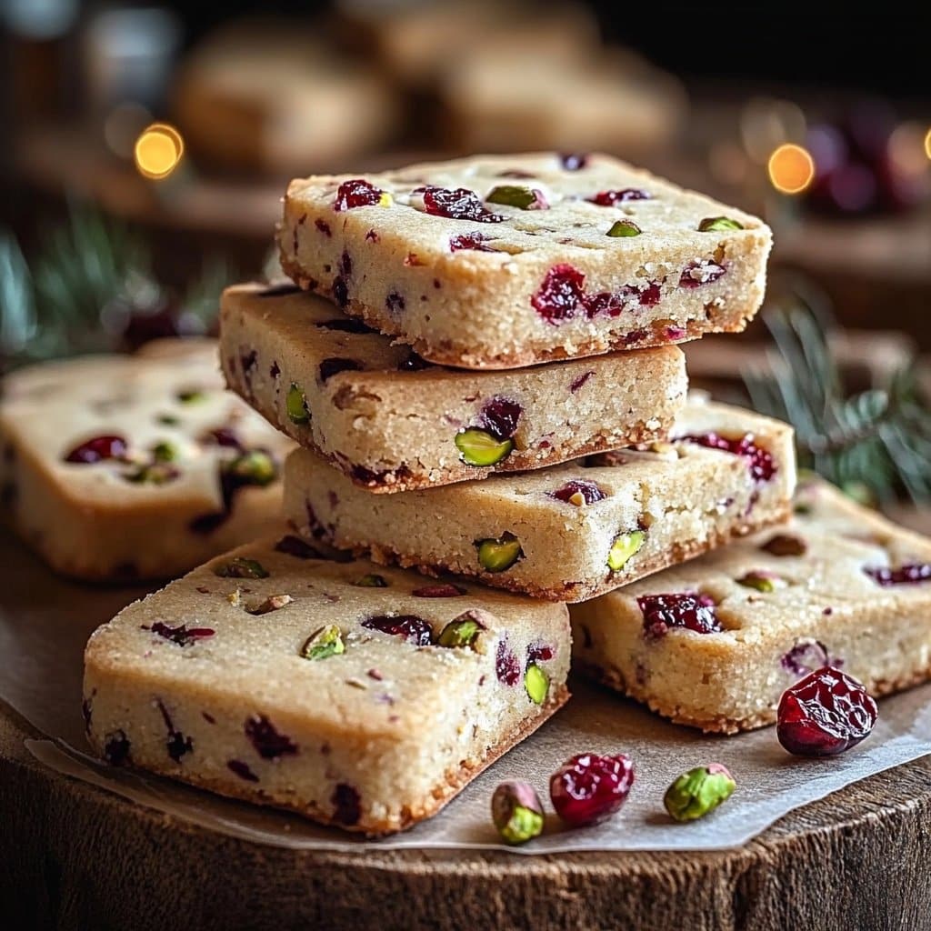 Cranberry Pistachio Shortbread Cookies: A Festive Delight for the Holidays 2 Cranberry Pistachio Shortbread Cookies: A Festive Delight for the Holidays