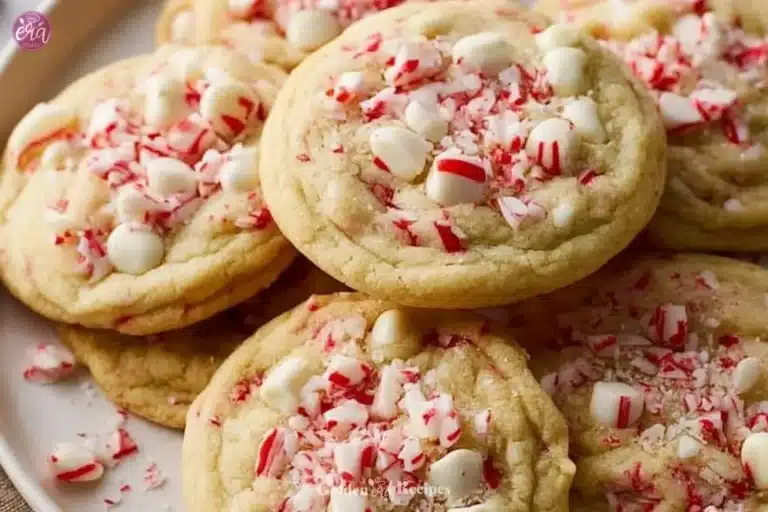 White Chocolate Peppermint Cookies 3 White Chocolate Peppermint Cookies