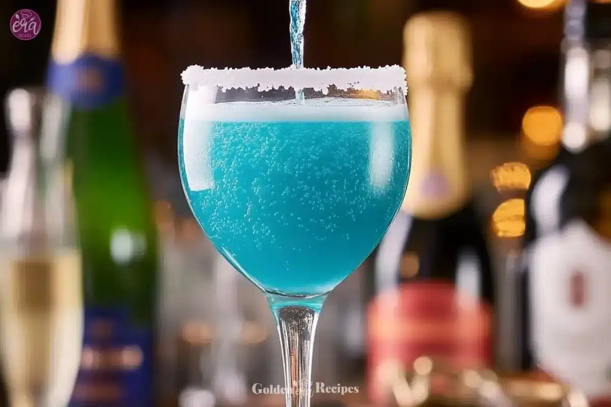 A bright and festive Winter Mimosa cocktail served with citrus garnishes.