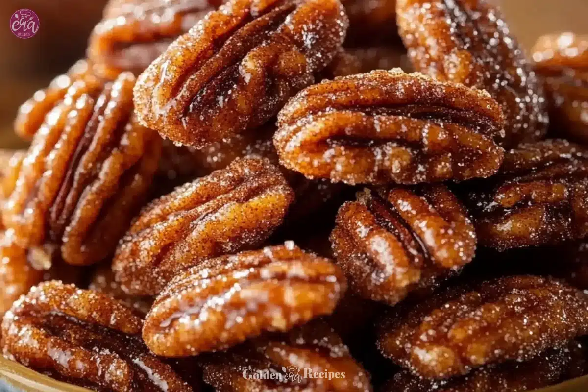 5-Minute Cinnamon Sugar Candied Pecans – Irresistibly Crunchy