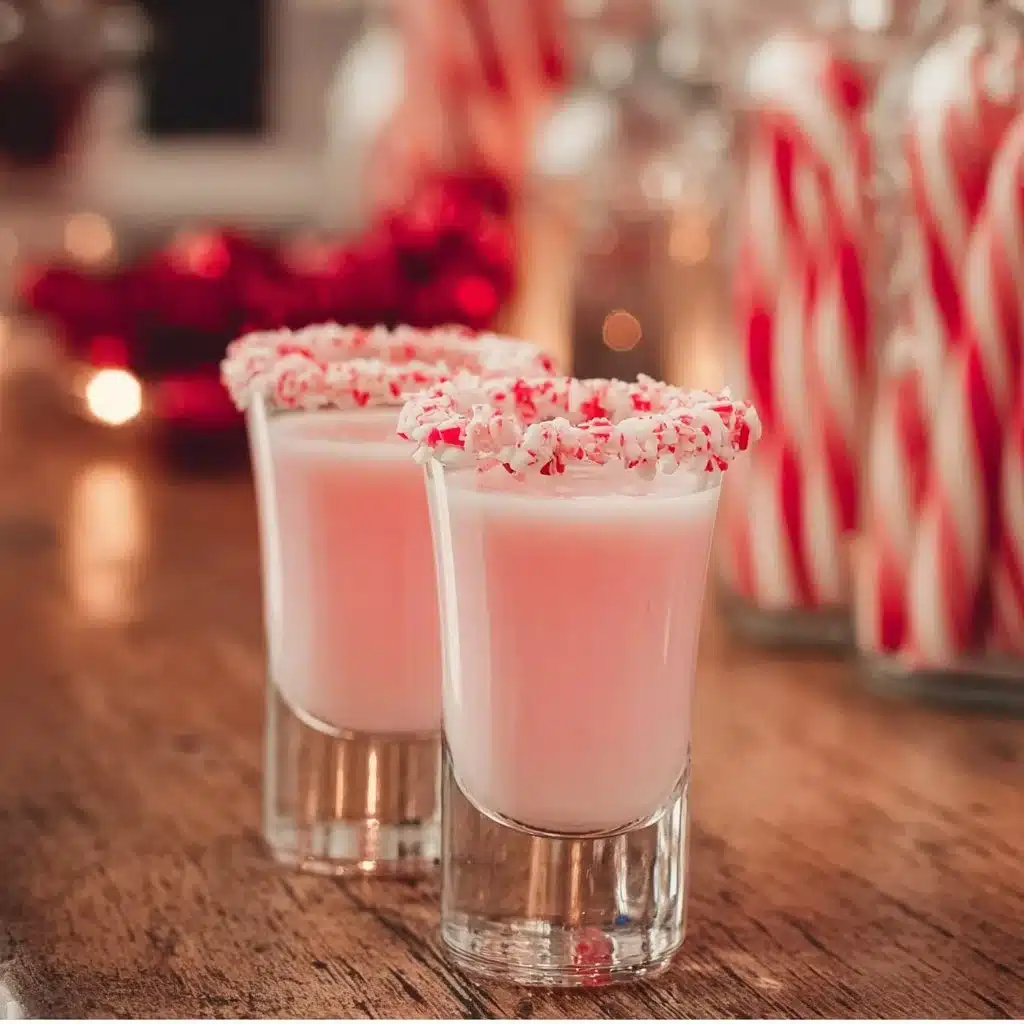 Candy Cane Shots
