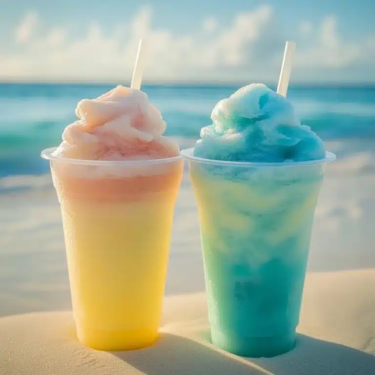 Caribbean Cloud Candy - a delicious tropical treat with a fluffy texture