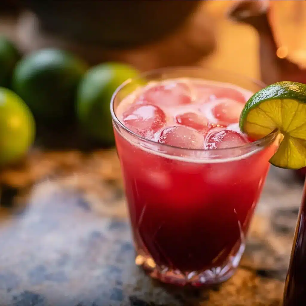 Cherry Limeade Cortisol Mocktail