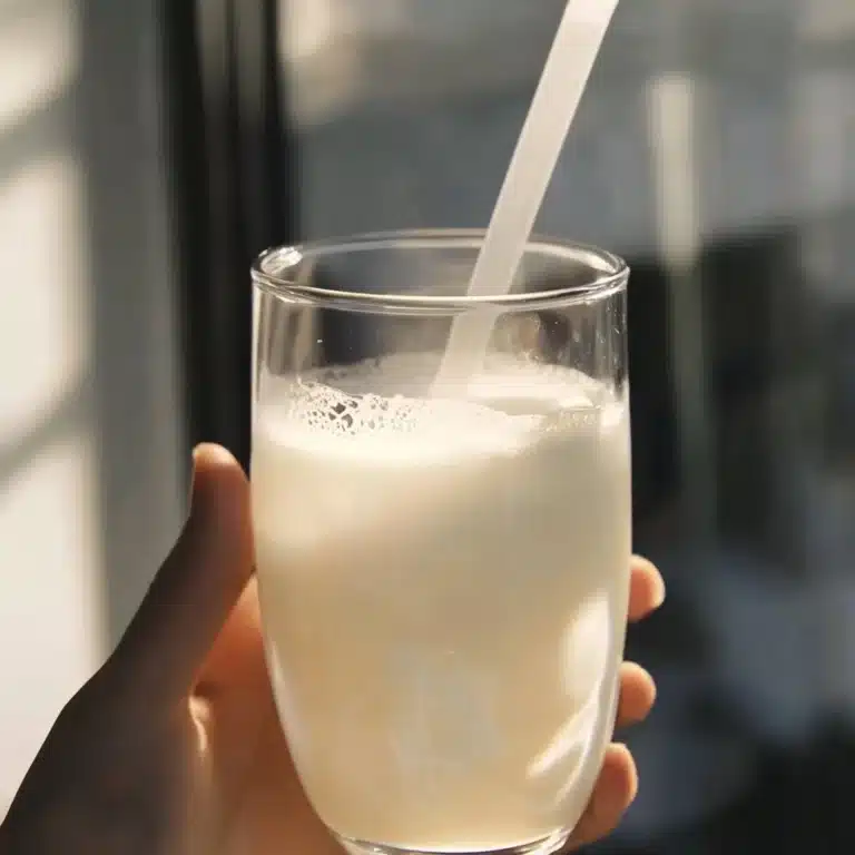 Chick-fil-A Frosted Lemonade 12 Chick-fil-A frosted lemonade served in a clear cup with a straw