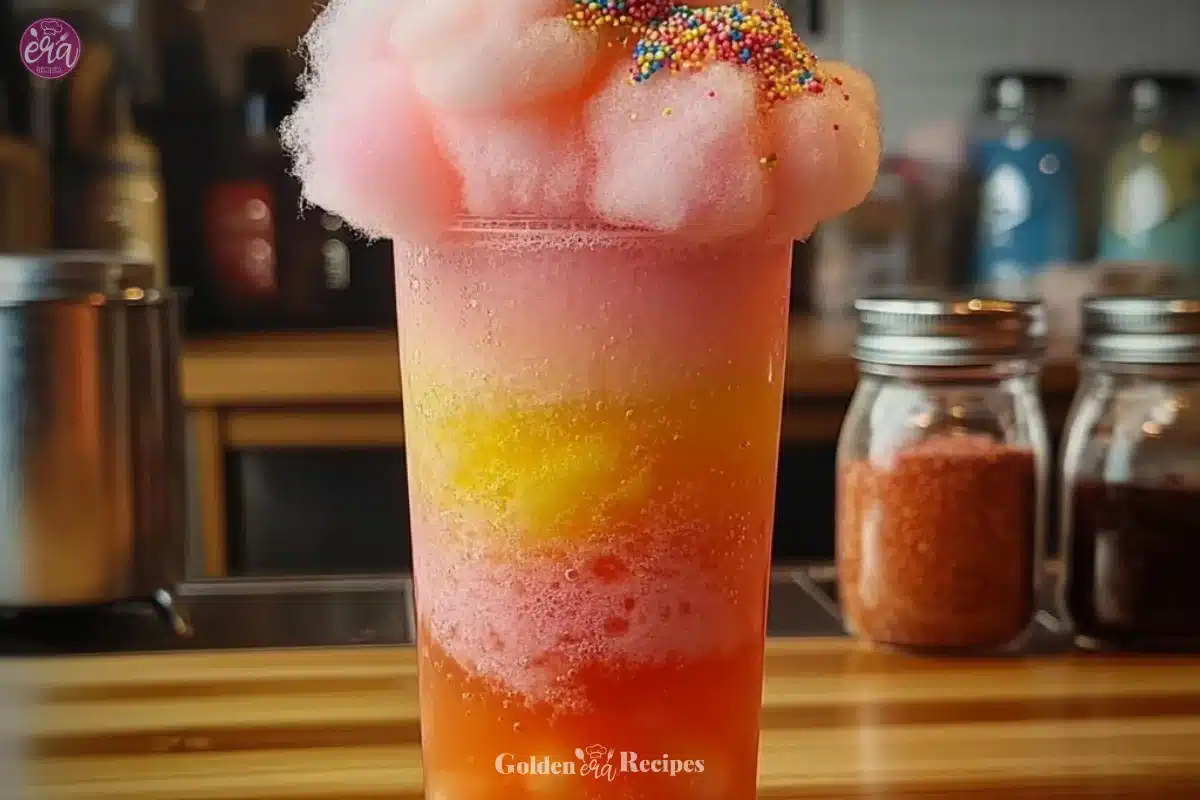 Cotton Candy Sparkle Soda