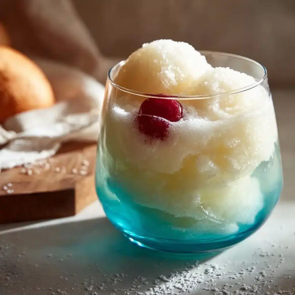 Frozen Snowball Punch: A Magical Winter Wonderland in a Glass