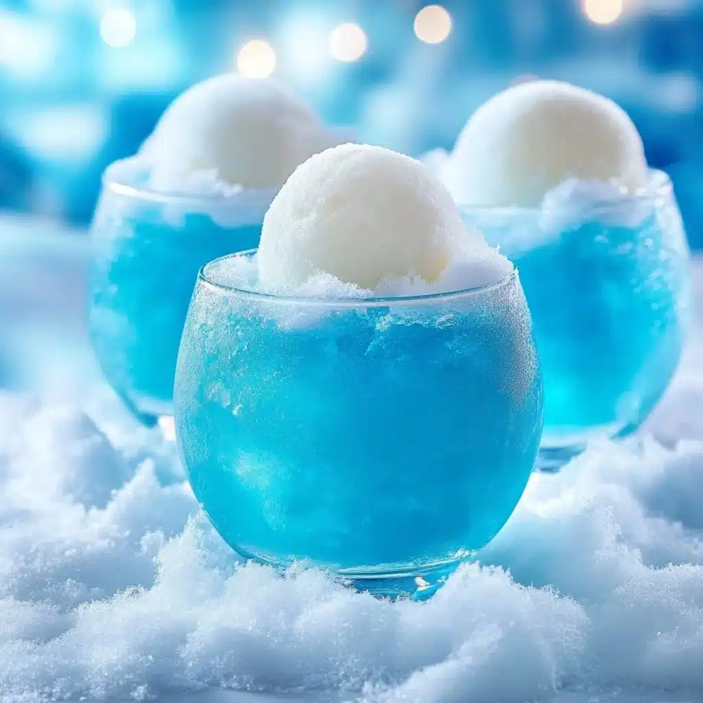 Frozen Snowball Punch: A Magical Winter Wonderland in a Glass
