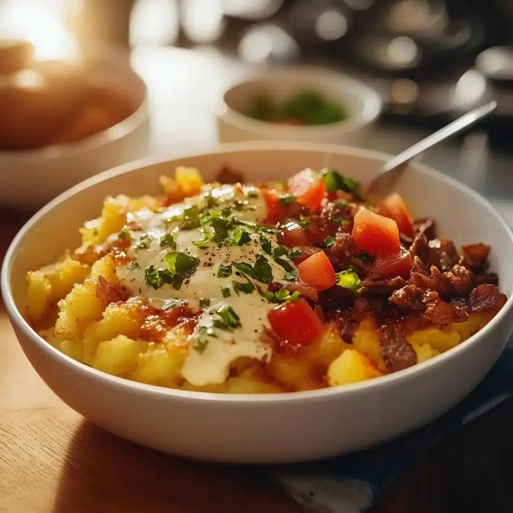 Hash Brown Breakfast Bowls