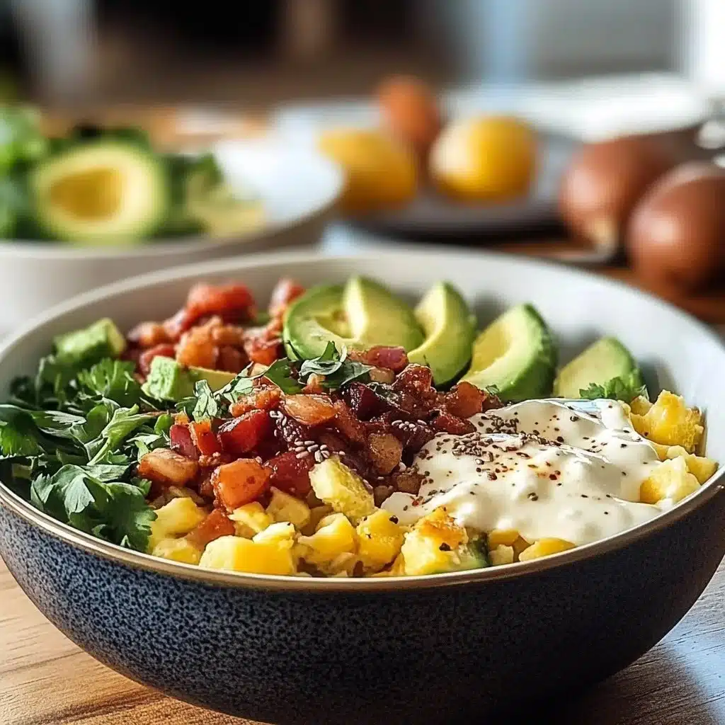 High Protein Breakfast Bowls
