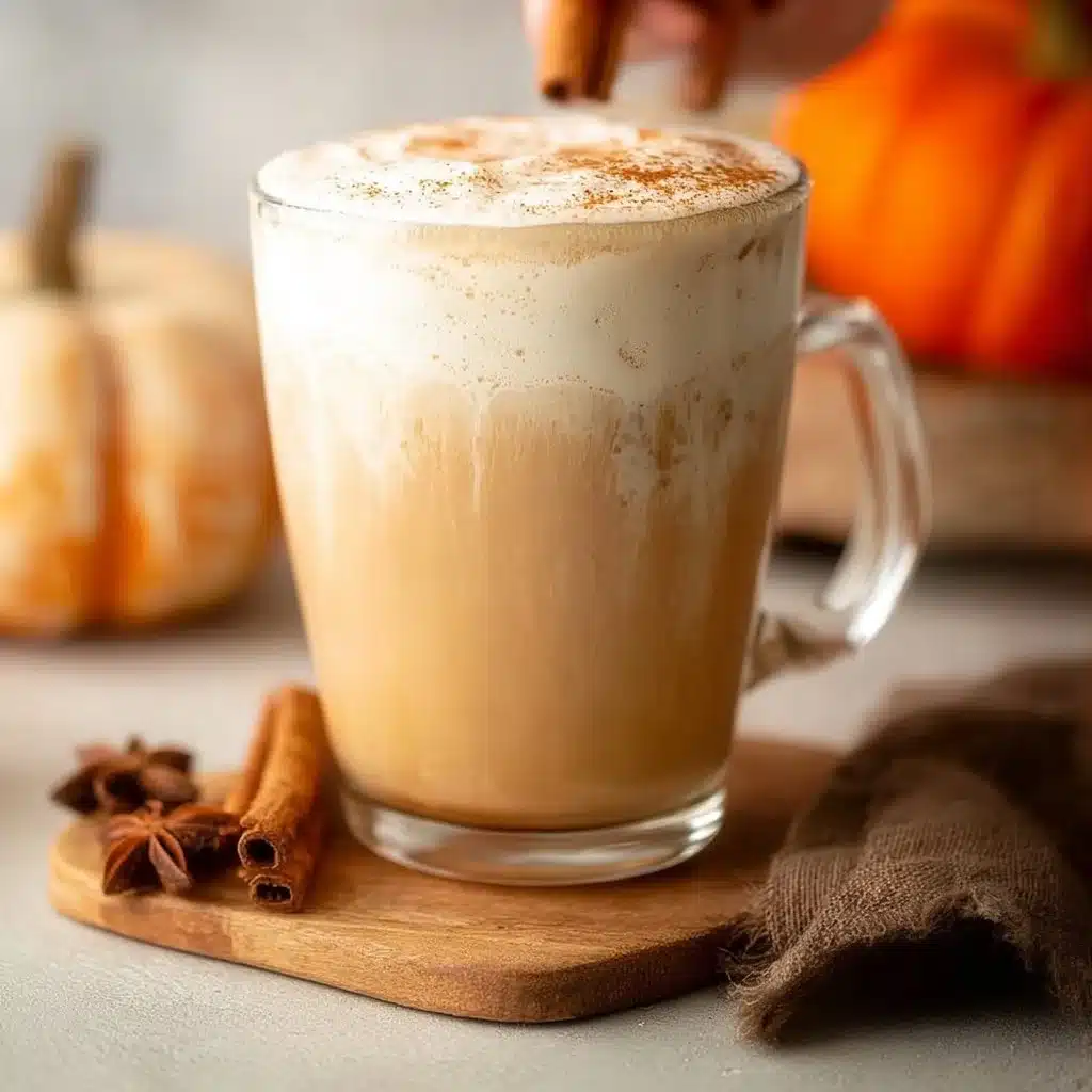 Iced Pumpkin Cream Chai Tea Latte