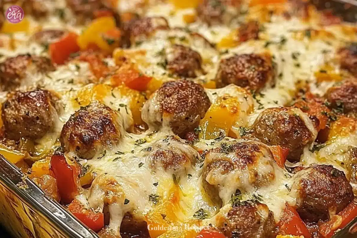 Italian Sausage Pepper Casserole