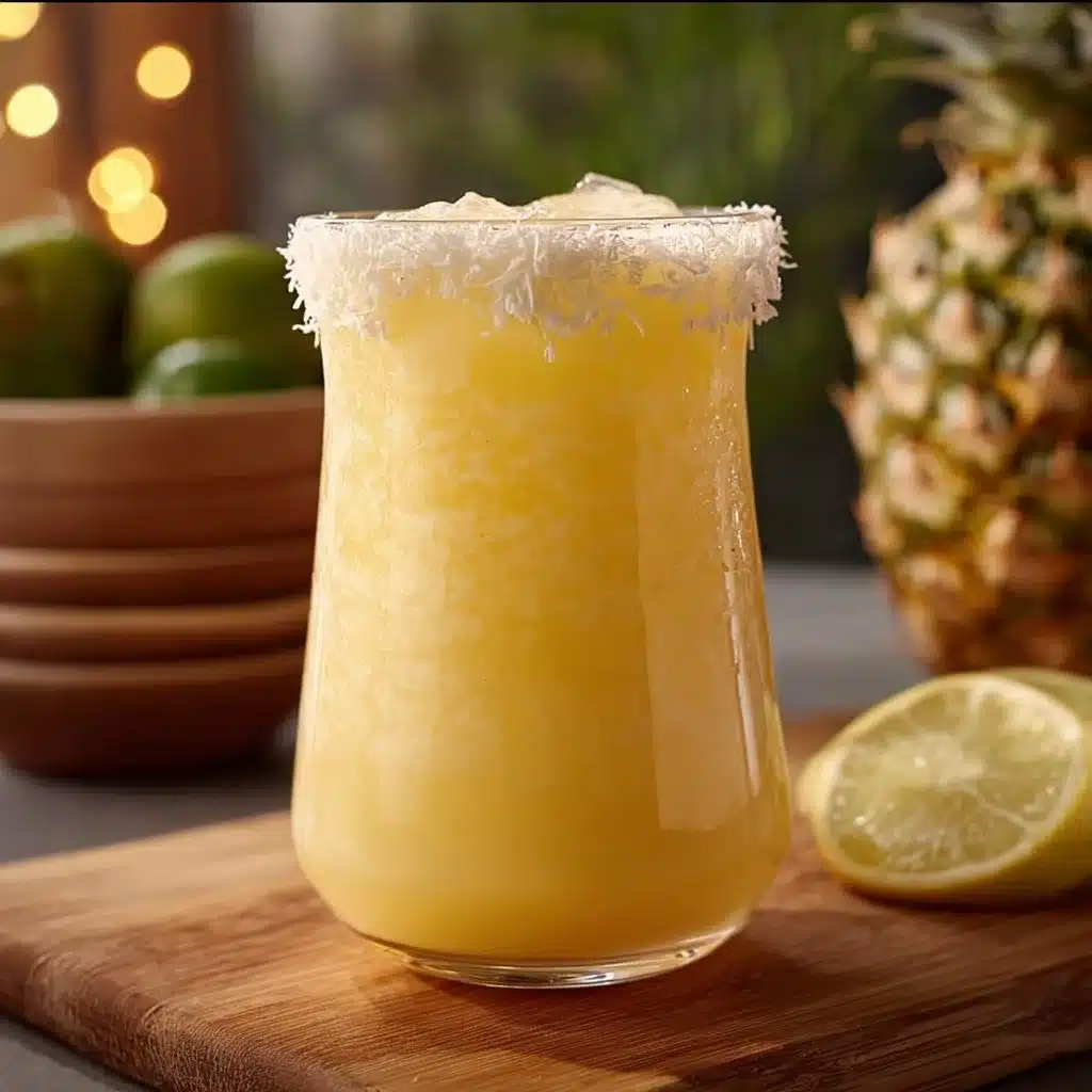 Non Alcoholic Piña Colada Punch