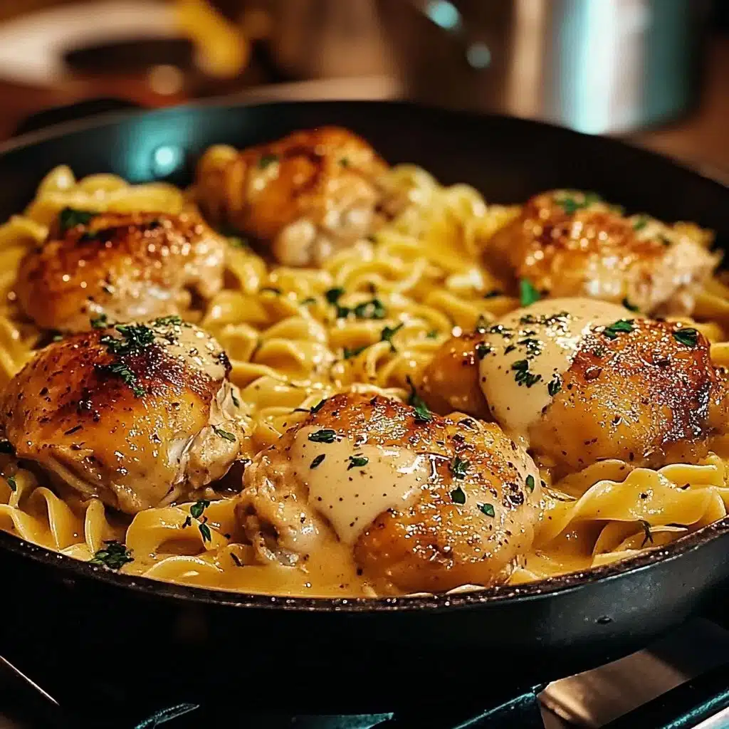 One-Pan Chicken with Buttered Noodles